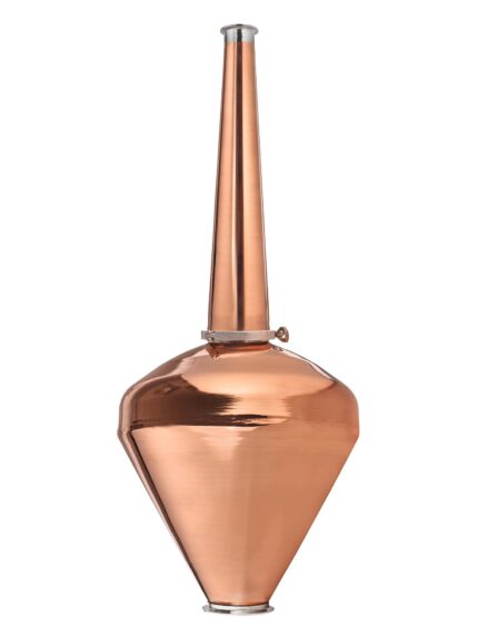 4" Вискарный шлем "Distillex" 30л. с 4"-2" медным конусом высотой 500 мм.